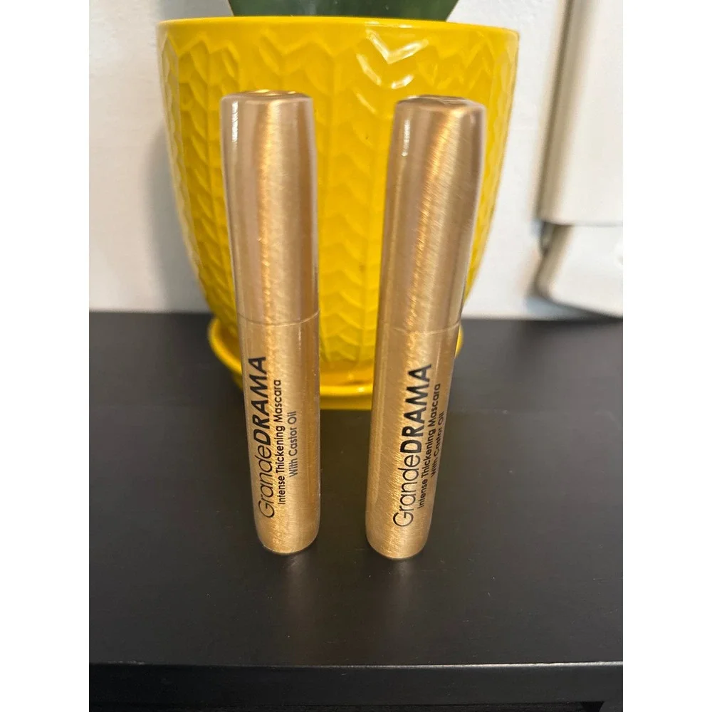 GrandeDRAMA Intense Thickening Mascara with Castor Oil 2 Pack new sealed